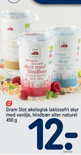 REMA 1000 Gram slot skyr vanilje 0,2% tilbud