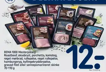 REMA 1000 Mesterpålæg kyllinge krydderpølse tilbud