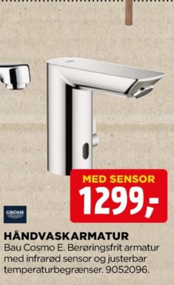 jem & fix Grohe håndvaskarmatur tilbud