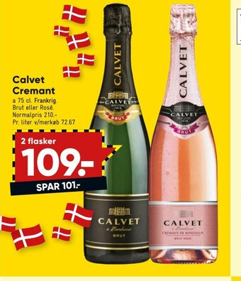 Bilka Calvet Cremant tilbud