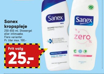 Sanex Kropspleje