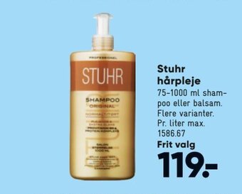 Bilka Stuhr Hårpleje tilbud