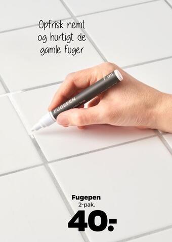 Netto Fugepen tilbud