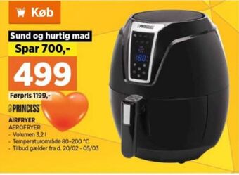 Power Princess airfryer tilbud