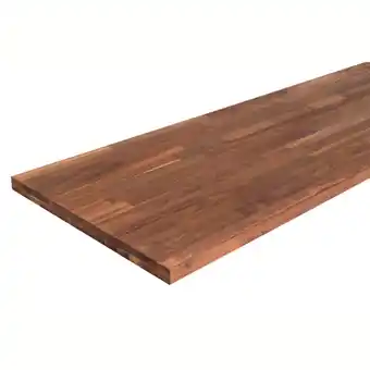 Bordplade, massiv valnød, 38 x 610 x 3000 mm
