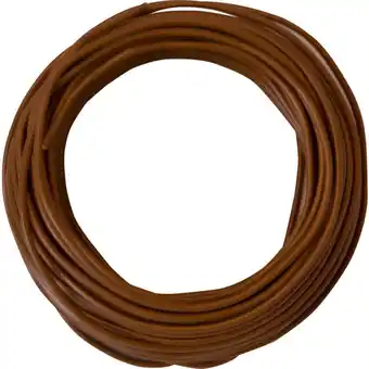 Installationsledning, 1x1,5mm², brun, 25 m