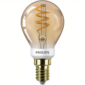 Philips, led-kronepære, vintage, 3,5 w, e14