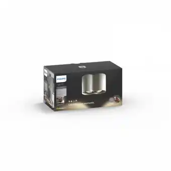 Philips hue pillar, white ambiance, spotlys m. 2 spots, 5,5 w, hvid