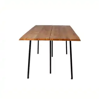 Bordplade, plankebord, naturolieret, ekskl. stel, 3x95x200 cm