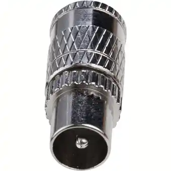 Elworks antenne adapter coax han/f-stik hun