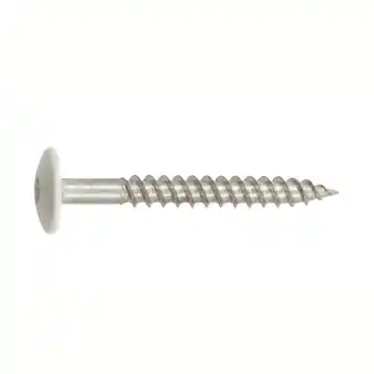 Silvan Nkt, facadeskruer, facade+, hvid, 4,5x40 mm tilbud