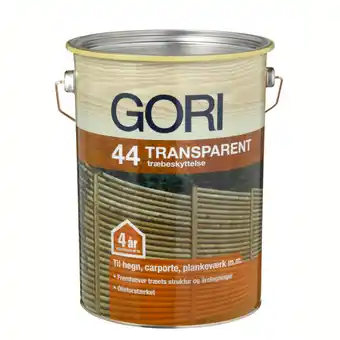 Gori 44, transparent træbeskyttelse