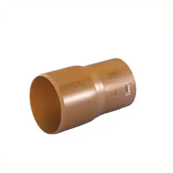 Dræntilslutning, pvc-plast, ø: 110 x 80 mm
