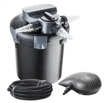 Silvan Heissner trykfiltersæt, 5.000 liter tilbud