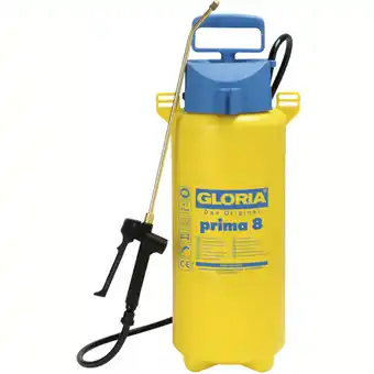 Gloria, tryksprøjte, prima 8, 8 l