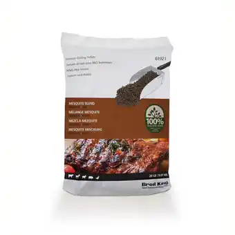 Broil king, træpiller til grill, mesquite/eg, 9,07 kg