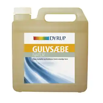 Silvan Dyrup, gulvsæbe, natur, 5 l tilbud
