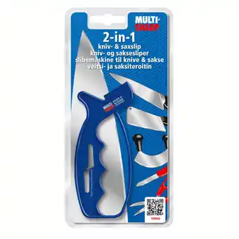 Multi sharp 2-i-1 slibemaskine til knive og sakse