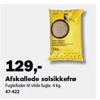 Biltema Afskallede Solsikkefrø tilbud