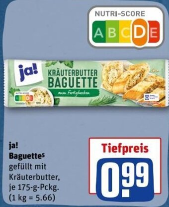 REWE DE Baguette tilbud