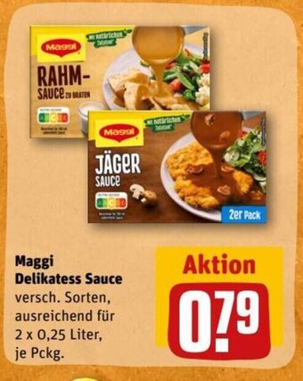 REWE DE Maggi Delikatess Sauce tilbud