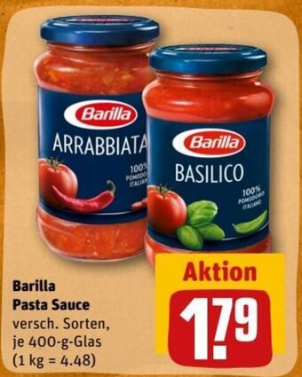REWE DE Barilla Pasta Sauce tilbud