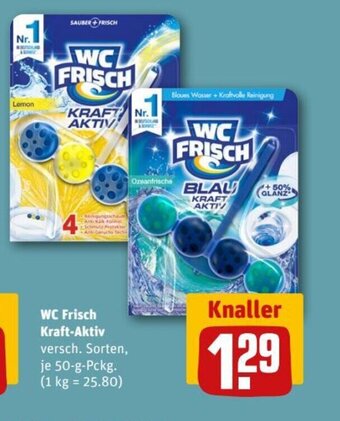 REWE DE WC Frisch Kraft-Aktiv tilbud