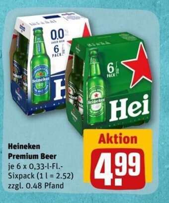 REWE DE Heineken Premium Beer tilbud