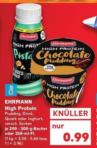 Kaufland Ehrmann High Protein tilbud