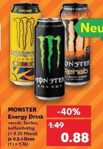 Kaufland DE Monster Energy Drink tilbud