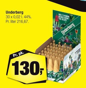 Calle Underberg tilbud