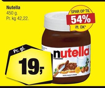 Calle Nutella tilbud