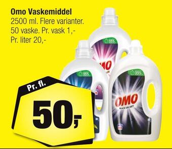 Calle Omo vaskemiddel tilbud