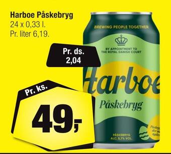 Calle Harboe påskebryg tilbud