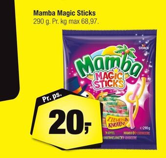 Calle Mamba magic sticks tilbud