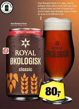 Calle Royal økologisk classic tilbud