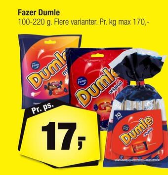 Calle Fazer dumle tilbud