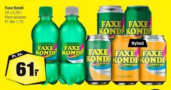 Calle Faxe kondi tilbud