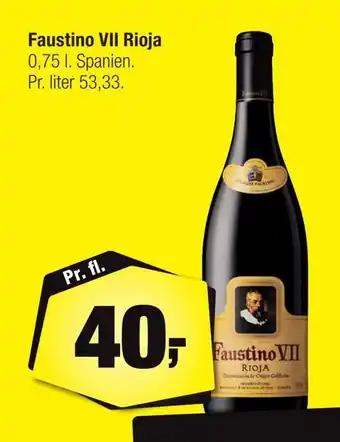 Faustino vii rioja
