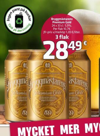 Fleggaard Bryggmästarens premium gold tilbud