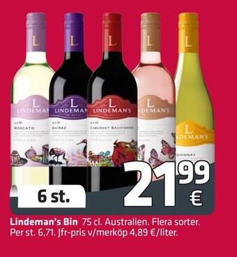 Fleggaard Lindeman's bin tilbud