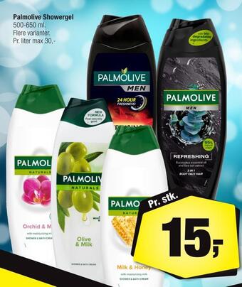 Calle Palmolive showergel tilbud