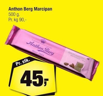 Calle Anthon berg marcipan tilbud