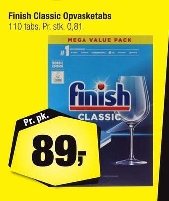 Calle Finish classic opvasketabs tilbud