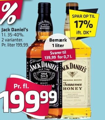Fleggaard Jack Daniel's tilbud