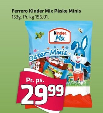 Fleggaard Ferrero Kinder Mix Påske Minis tilbud