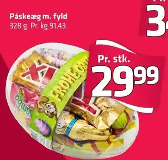 Fleggaard Påskeæg m. Fyld tilbud
