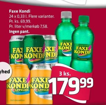 Fleggaard Faxe Kondi tilbud