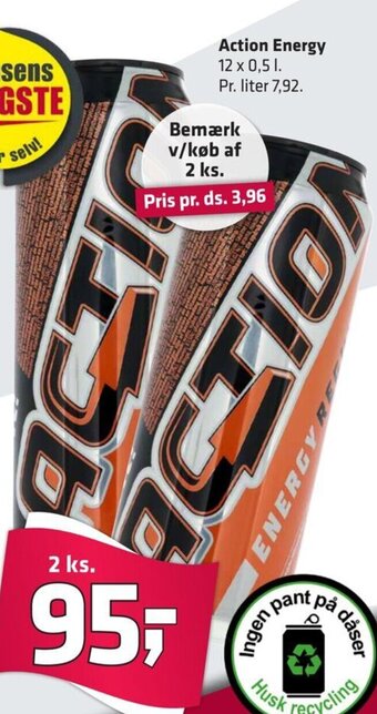 Fleggaard Action Energy tilbud
