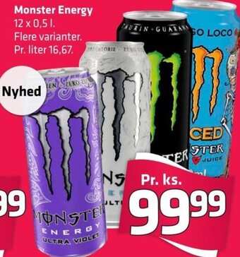 Fleggaard Monster Energy tilbud